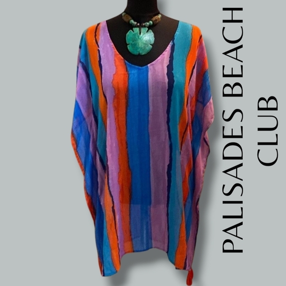 Palisades Beach Club women's multicolor swim cover up - small/medium - Picture 7 of 7